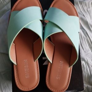 Mint Green Sandals